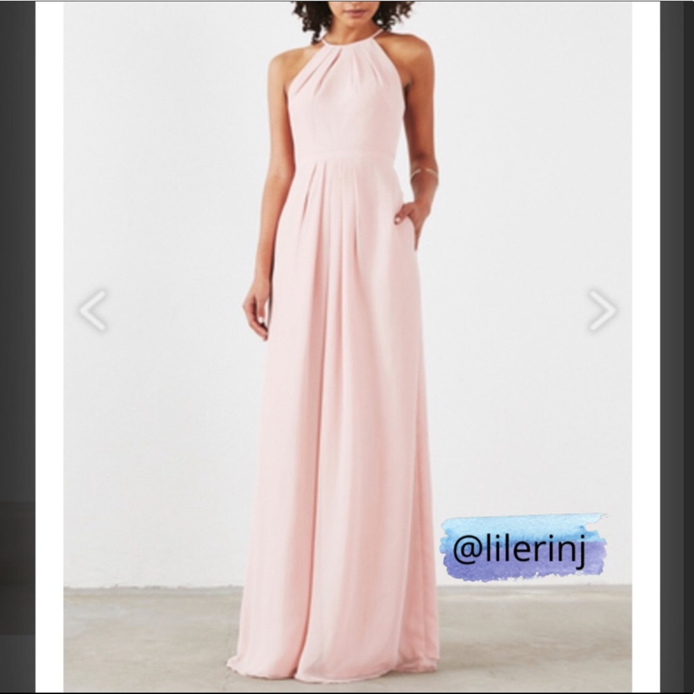 Isabelle Halter Dress with Pockets